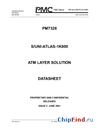 Datasheet PM7328 производства PMC-Sierra